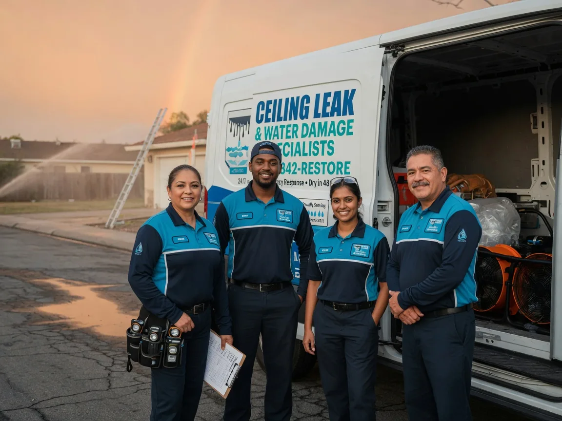Ceiling Leak Cleanup company in Fredericksburg, PA